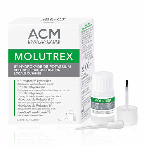 ACM Molutrex Hidroxid De Potasiu Solutie pentru Aplicare Locala Cutanata 3 ml