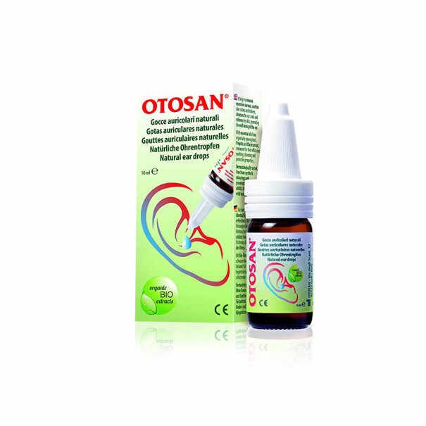 Otosan picaturi auriculare BIO pentru igiena urechii 10 ml
