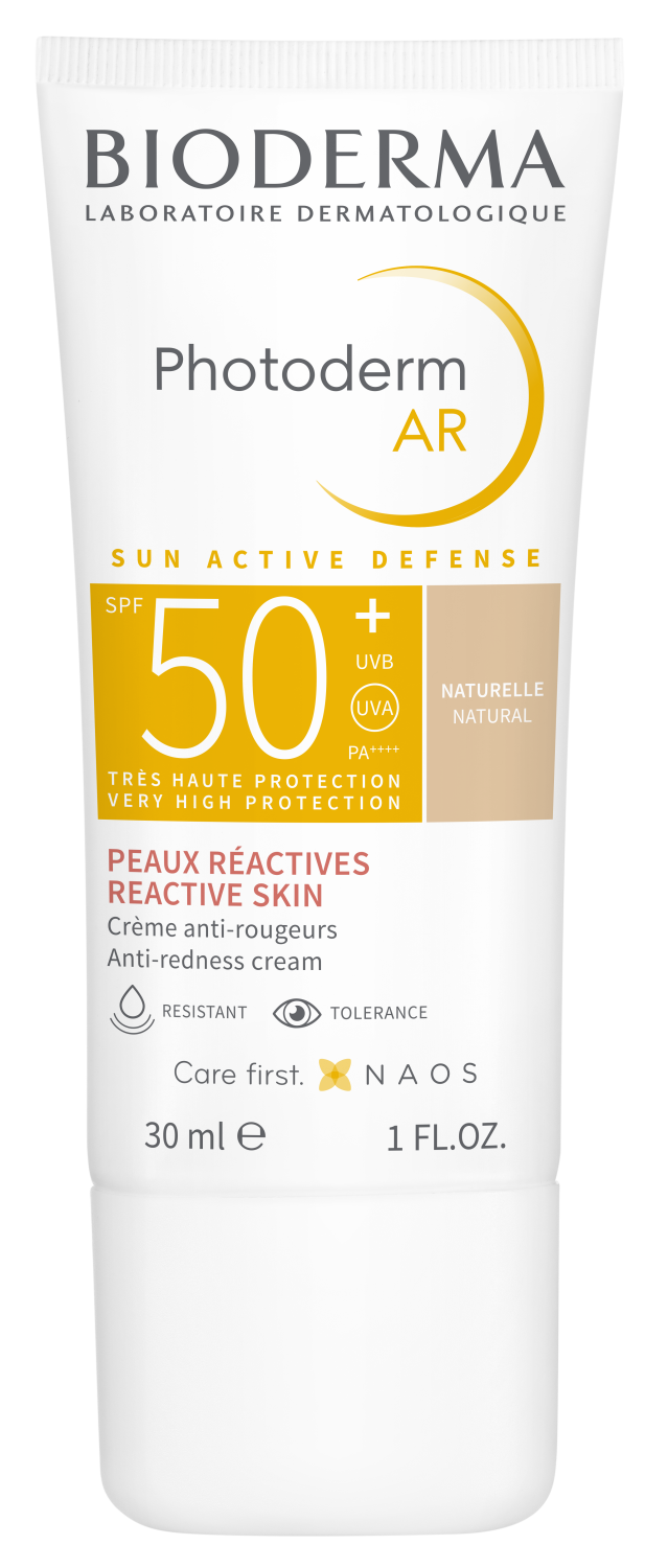 Cremă protecție solară SPF50 pentru piele reactivă Photoderm AR, Bioderma, 30 ml