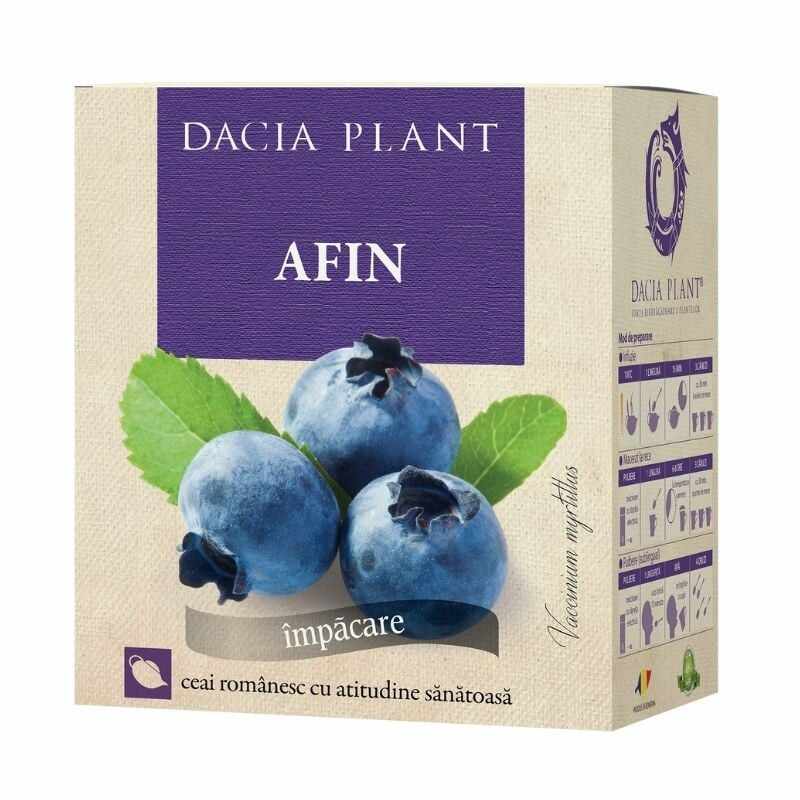 Dacia Plant Ceai afine, 50g