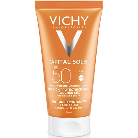 Vichy Emulsie matifianta protectie solara pentru fata SPF 50 Capital Soleil, 50ml