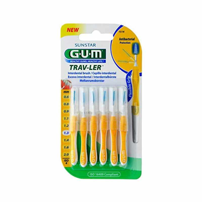 Gum Trav-ler 1.3mm, galben, 6 bucati