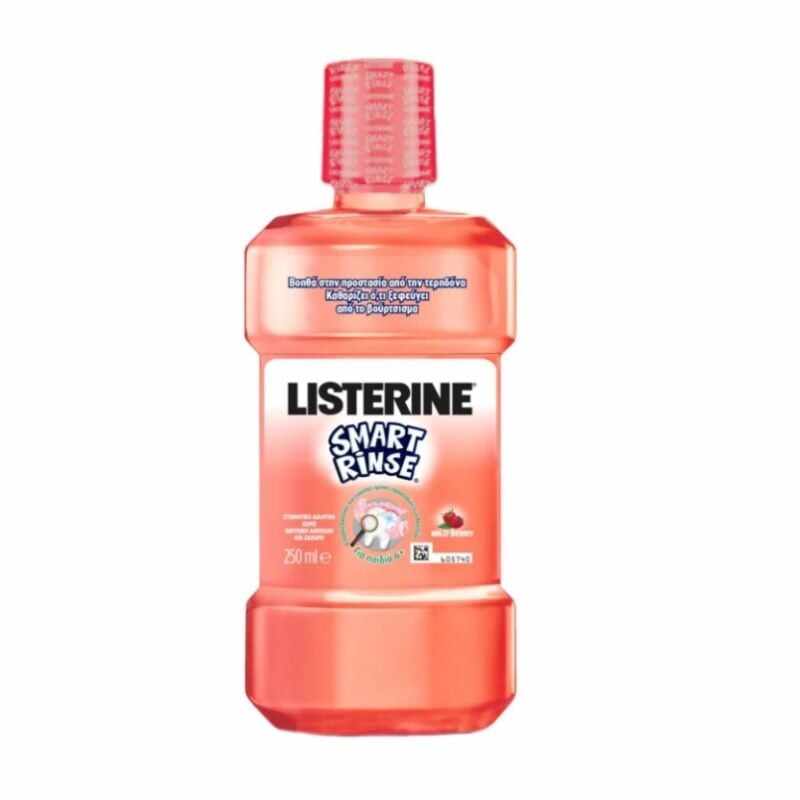 Listerine apa de gura copii Smart Rinse, 250 ml