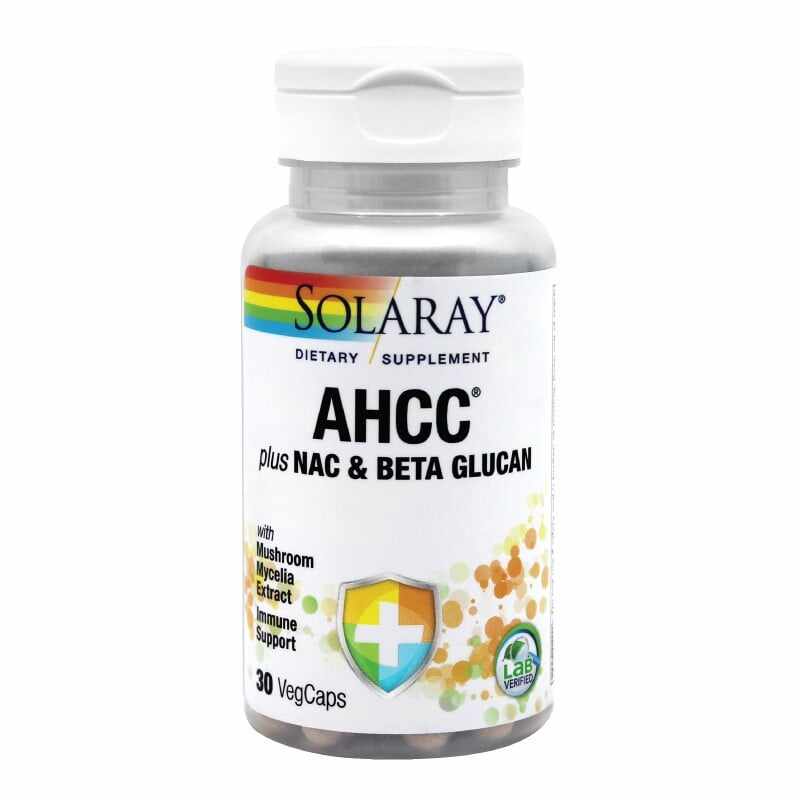 Secom AHCC Plus NAC & Beta Glucan, 30 capsule