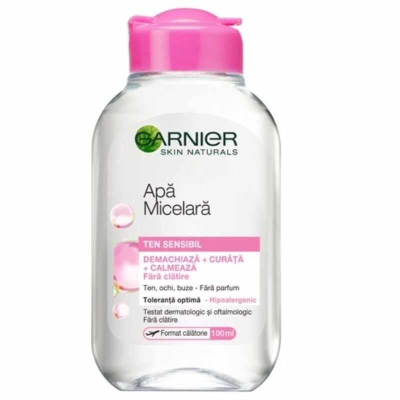 Garnier Apa micelara pentru ten sensibil Skin Naturals, 100 ml