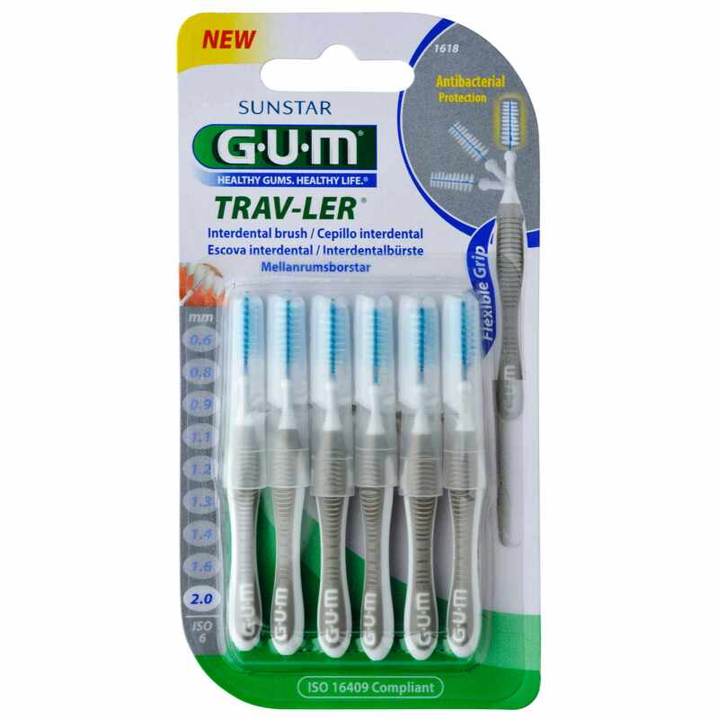Gum Trav-ler 2.0 mm - gri, 6 bucati