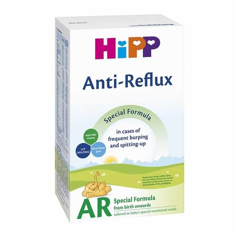 Hipp Anti-Reflux AR formula de lapte speciala +0 luni, 300g