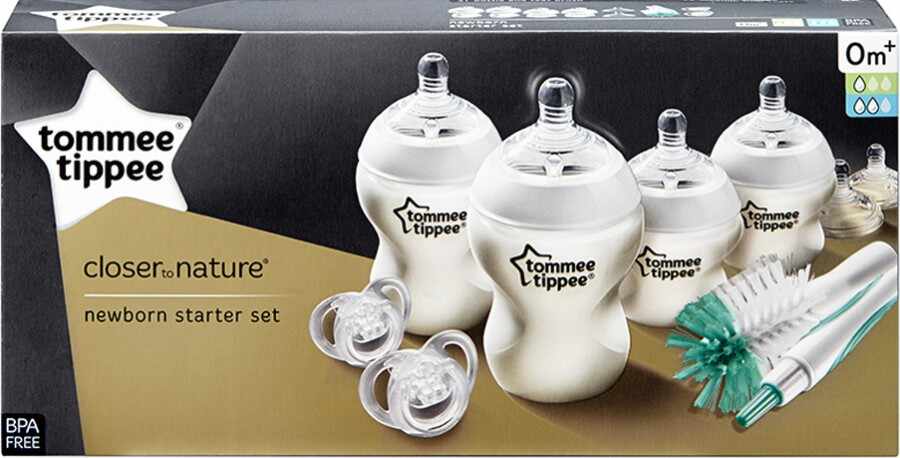 Kit de Pornire Biberoane pentru nou nascuti, Tommee Tippee