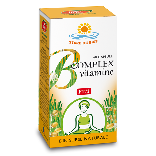 Fares Vitamine naturale B Complex, F172, 60 capsule