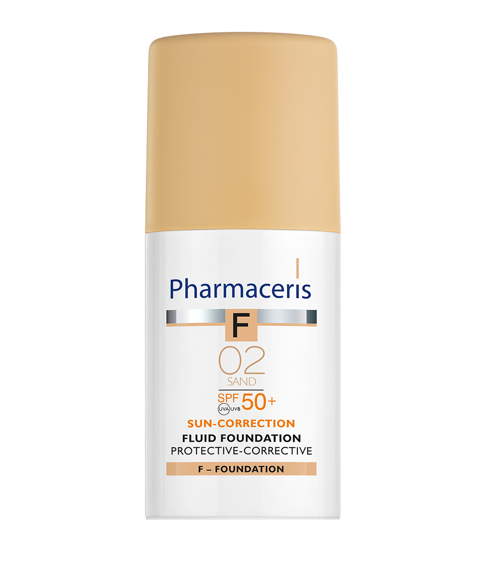 Fond de ten fluid Protective-Corective 02 Sand SPF50 F, 30ml, Pharmaceris