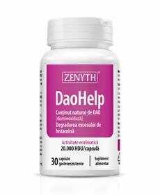 Daohelp (diaminoxidaza) - intoleranta la Histamina, 30 capsule, Zenyth