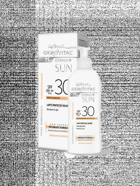 Gerovital H3 Derma+ Sun Lapte protectie solara SPF 30 150 ml