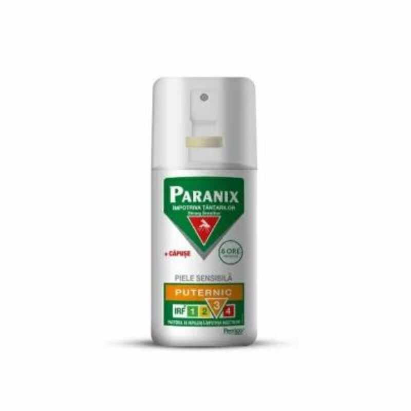 Spray impotriva tantarilor Strong Sensitive Paranix, 75 ml, Perrigo