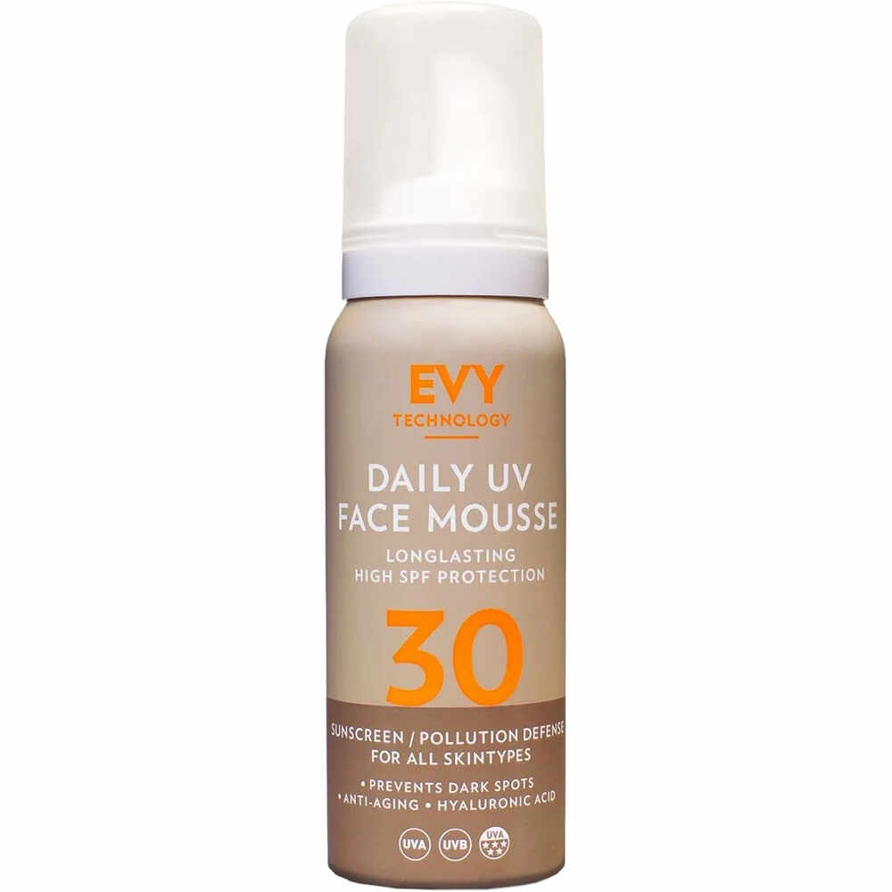 Spuma pentru fata cu SPF30 Daily UV, 75ml, Evy Technology