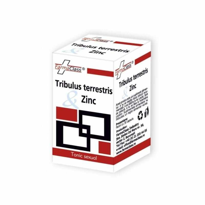 Tribulus terrestris & Zinc, 40 capsule, FarmaClass