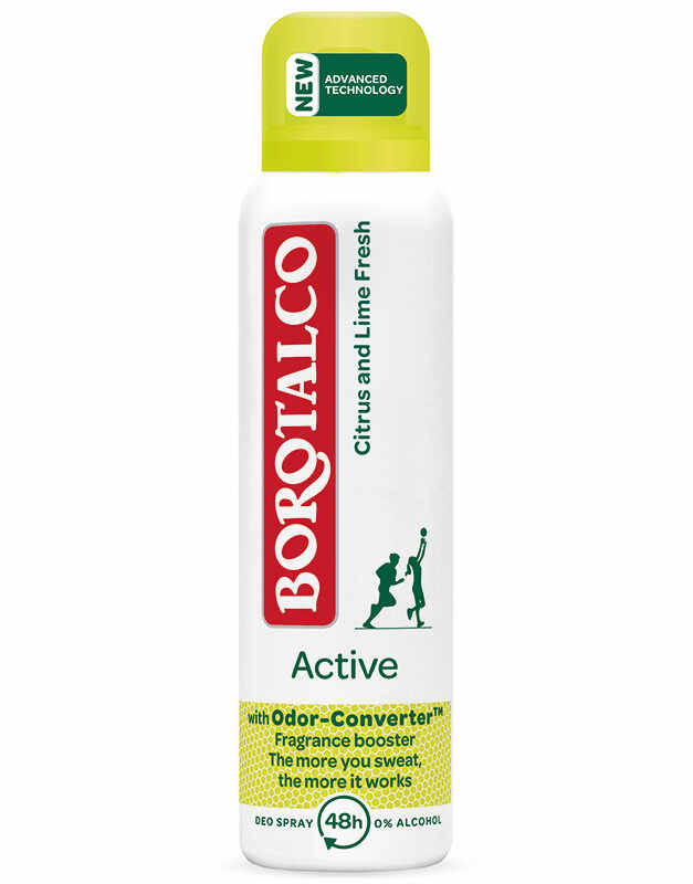 Deodorant spray Active Green, 150ml, Borotalco