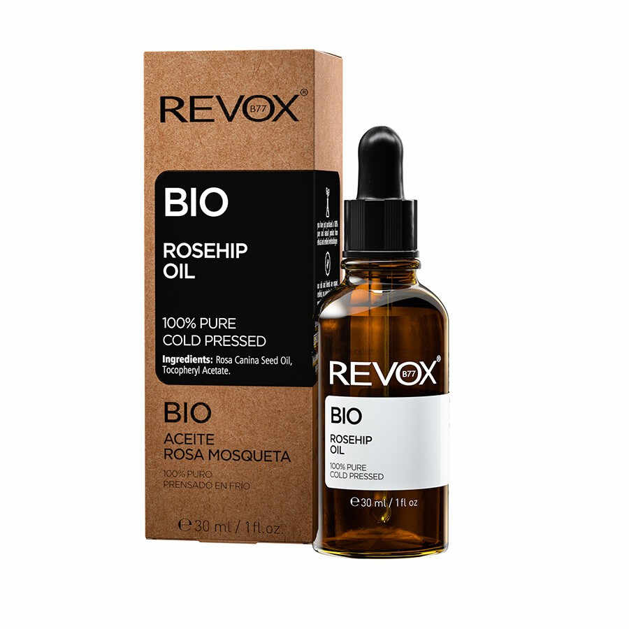 Revox Bio Rosehip ulei de macese pur presat la rece 30ml