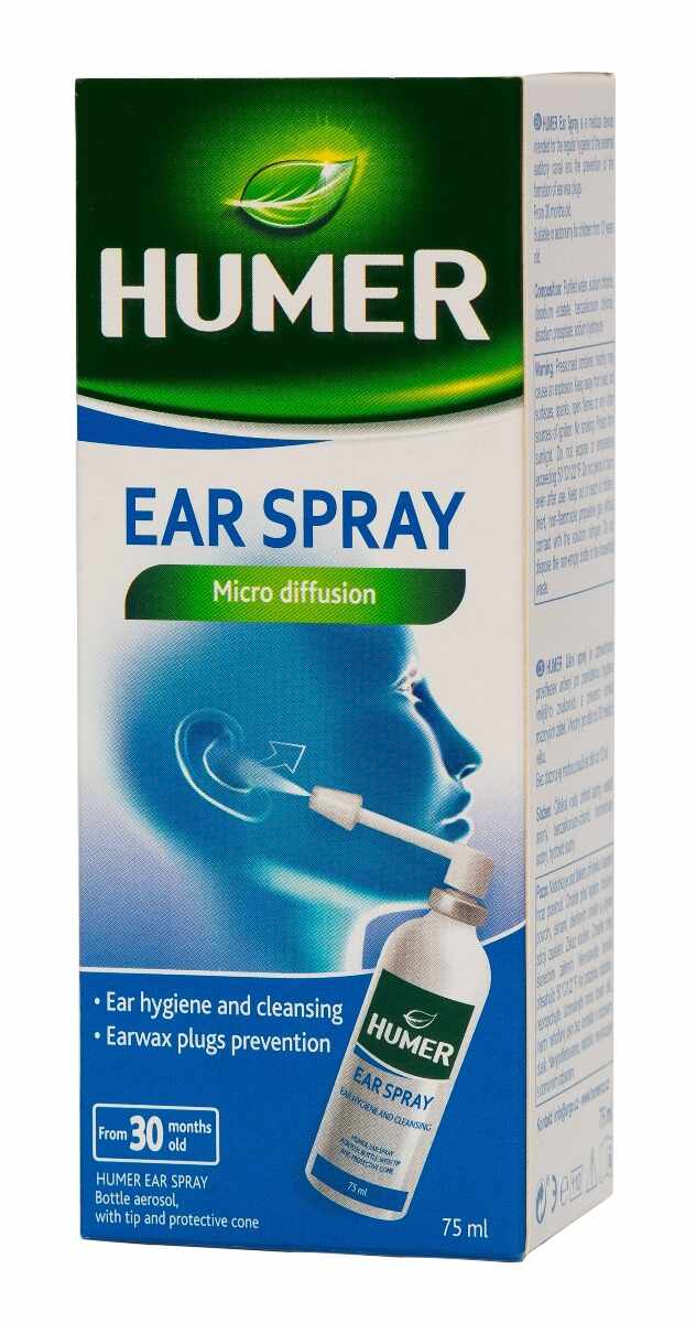 Spray auricular Humer, 75ml, Urgo
