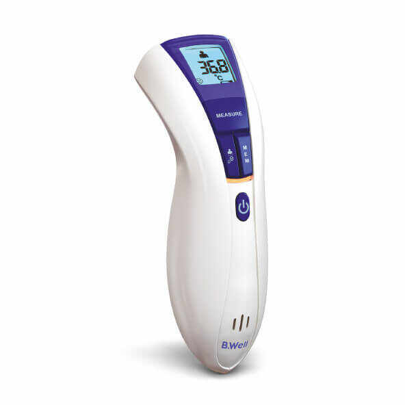 Termometru medical, electronic cu infrarosu ,non-contact, multifunctional WF-5000, 1 bucata, B.Well