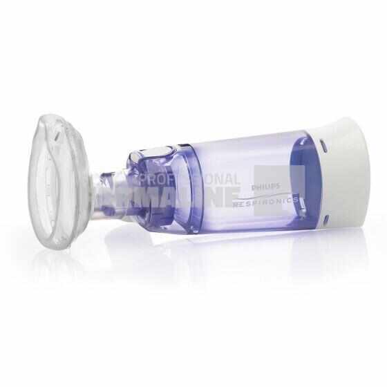 Philips Respironics Optichamber Diamond Masca pentru camera de inhalat S