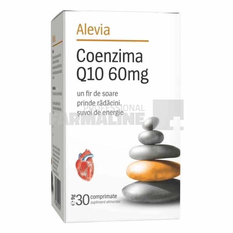 Alevia Coenzima Q10 60 mg 30 comprimate