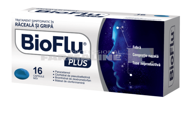 Bioflu Plus 16 capsule moi 