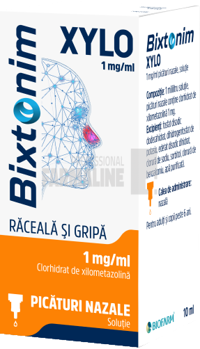 Bixtonim Xylo Picaturi 1 mg/ml 