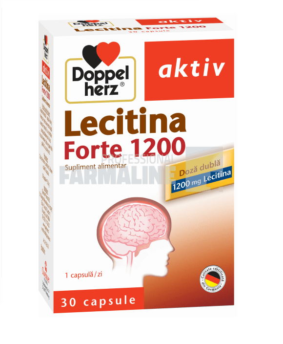 Doppelherz Aktiv Lecitina Forte 1200 mg 30 capsule