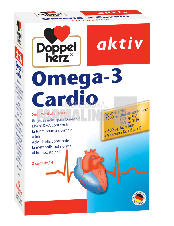 Doppelherz Aktiv Omega 3 Cardio 60 capsule