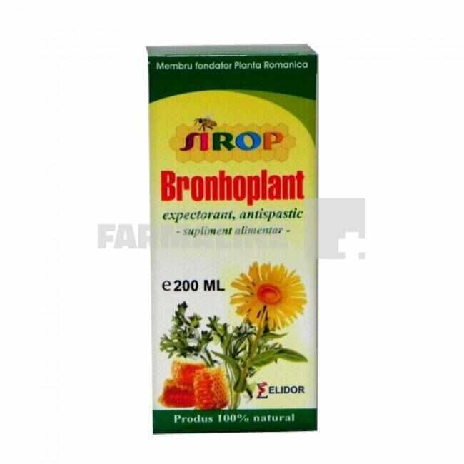 Elidor Bronhoplant Sirop 200 ml 