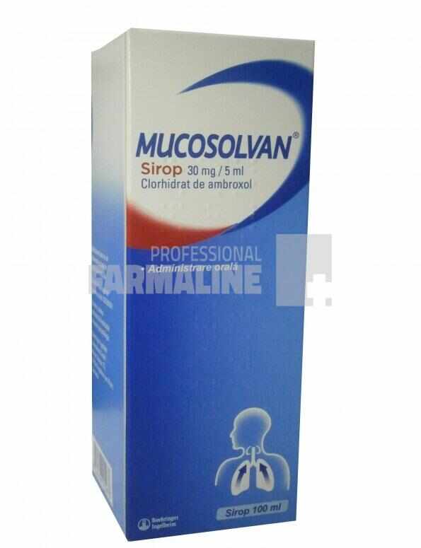 Mucosolvan 30 mg/5 ml sirop 100 ml 