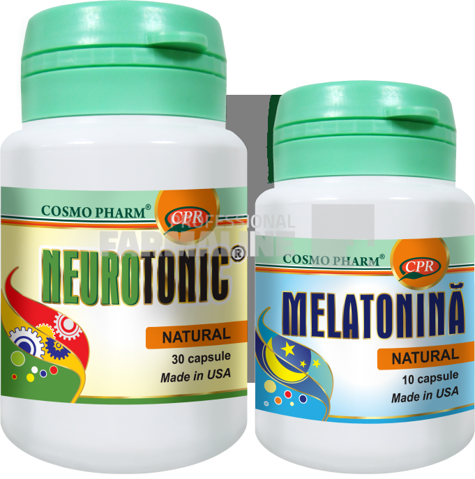 Neurotonic 30 capsule + Melatonina 10 capsule 