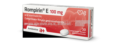 Rompirin E 100 mg 30 comprimate filmate gastorezistente