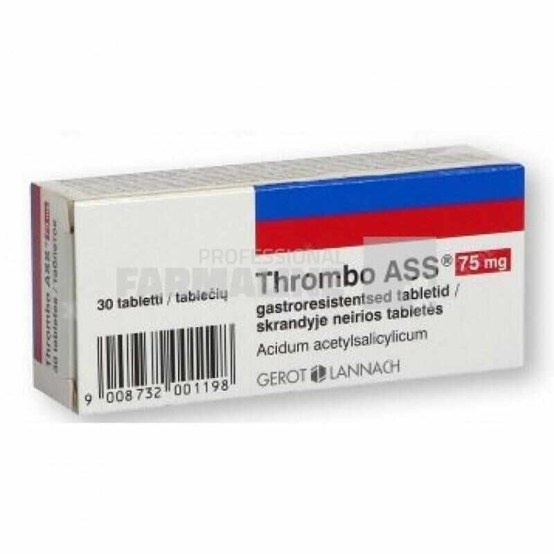Thrombo Ass 75 mg 30 comprimate