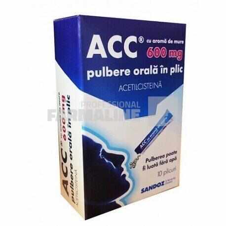 ACC 600 mg 10 plicuri