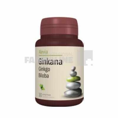 Alevia Ginkana Ginkgo Biloba 40 mg 30 comprimate