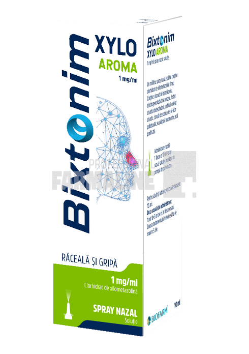 Bixtonim Xylo Aroma spray nazal 1 mg/ml 10 ml