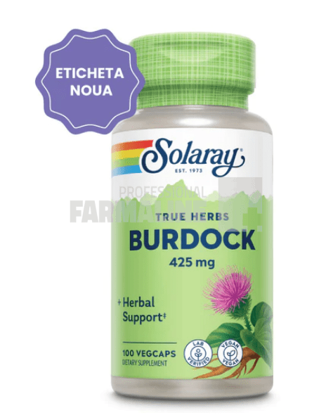 Burdock (Brusture) 425 mg 100 capsule 