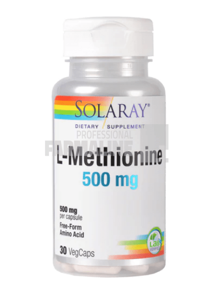 L-Methionine 500mg 30 capsule