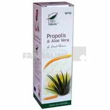 Pro-Natura Spray cu Propolis si Aloe Vera 100 ml 