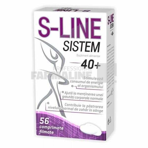 S-Line Sistem 40+ 56 comprimate filmate