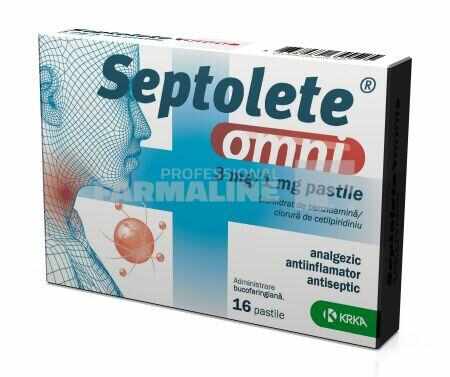 Septolete Omni 3 mg/1mg 16 pastile