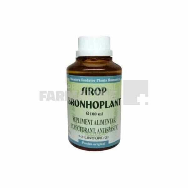 Sirop Bronhoplant 100 ml 