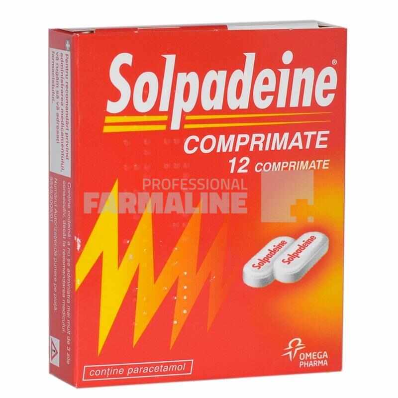 Solpadeine 12 comprimate