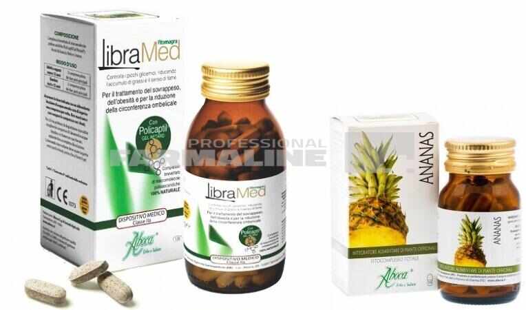Aboca Pachet Fitomagra Libramed 138 comprimate + Ananas 50 capsule Cadou