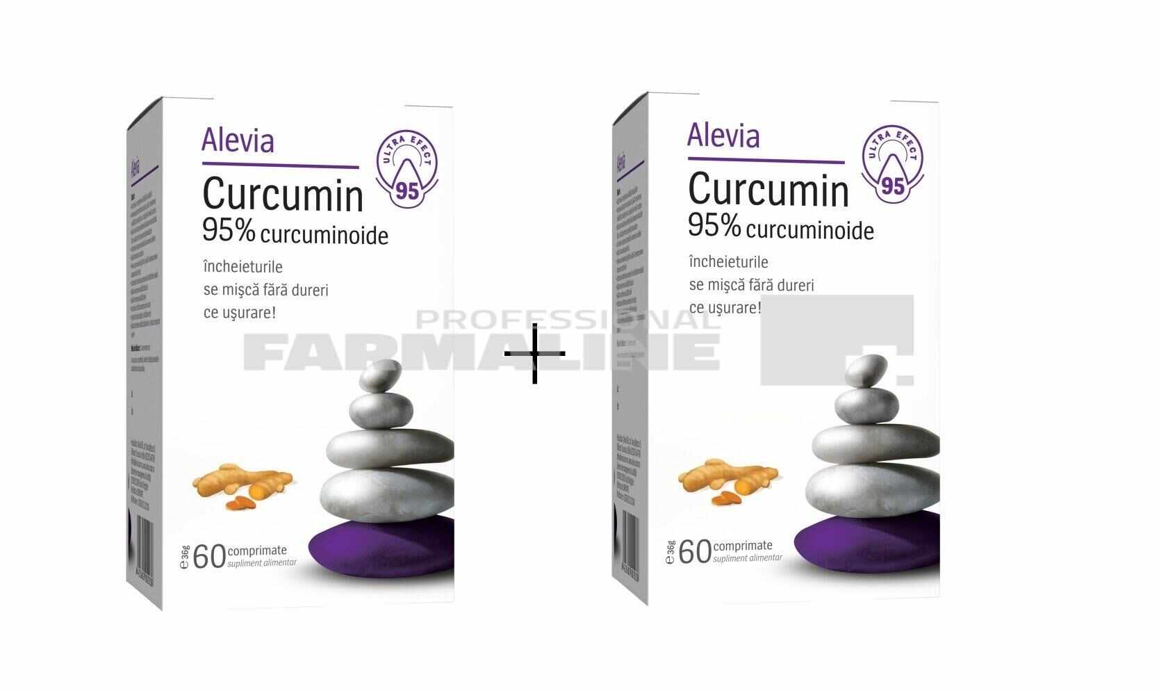 Alevia Curcumin 60 comprimate 1+1 Gratis