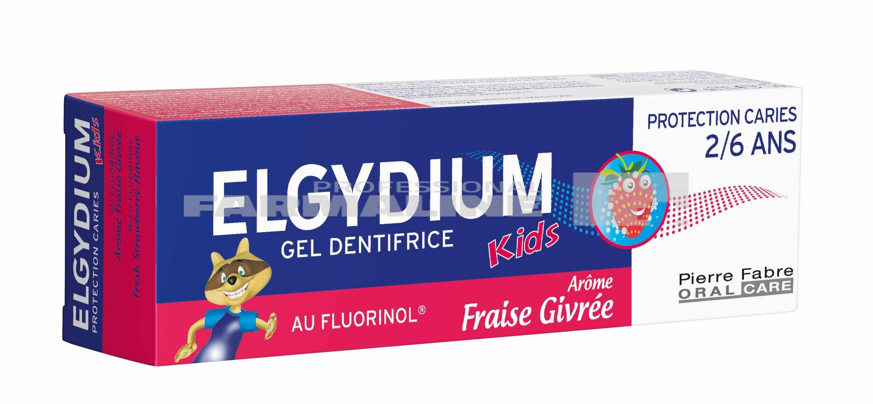 Elgydium Pasta dinti Kids Ice Age cu capsuni 2-6 ani 50 ml
