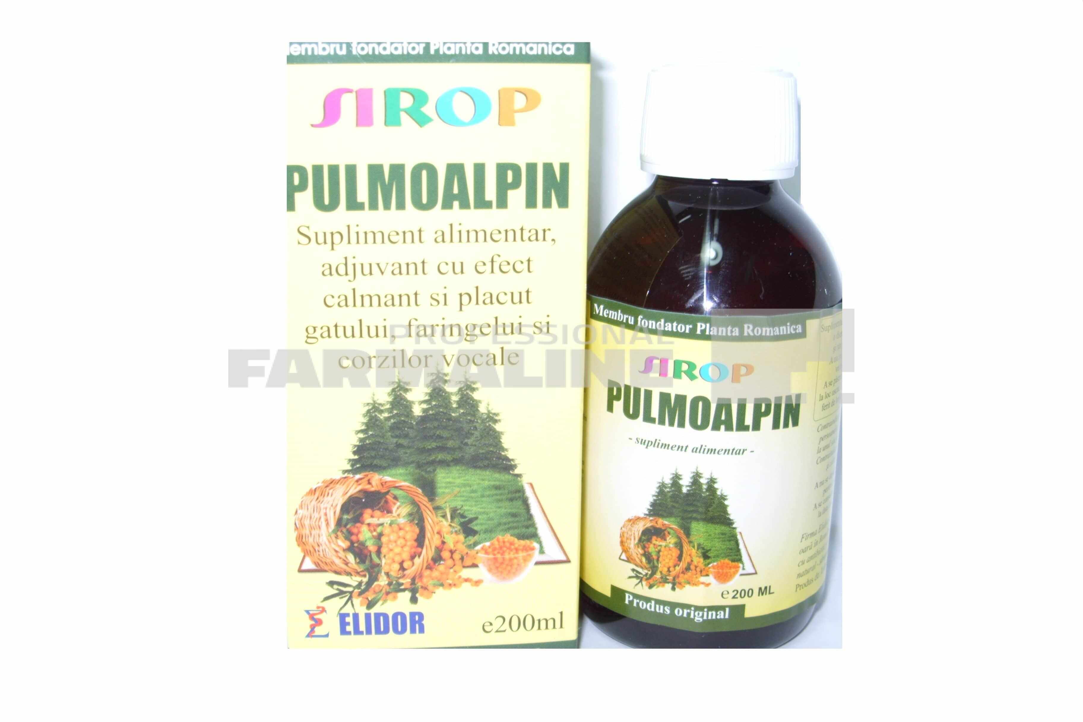 Elidor Sirop Pulmoalpin 200 ml 