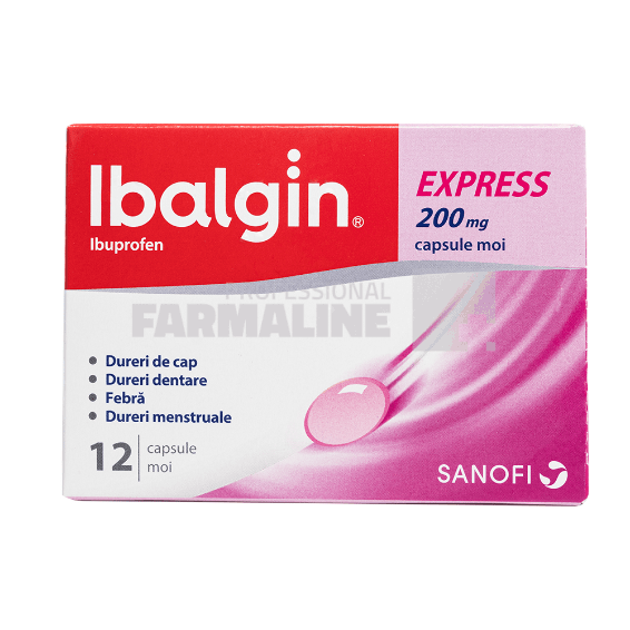 Ibalgin Express 200 mg 12 capsule moi