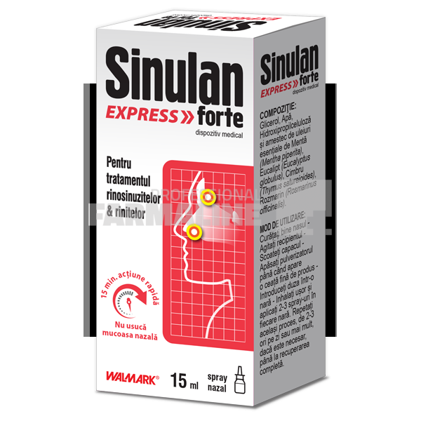 Sinulan Express Forte spray 15 ml